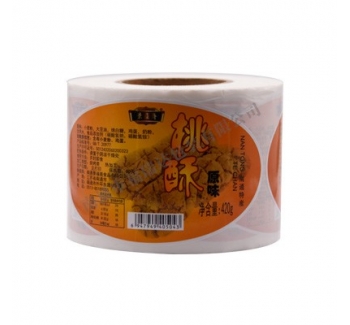 桃酥食品標簽